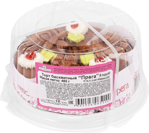 

Торт Невские берега Прага 450 г