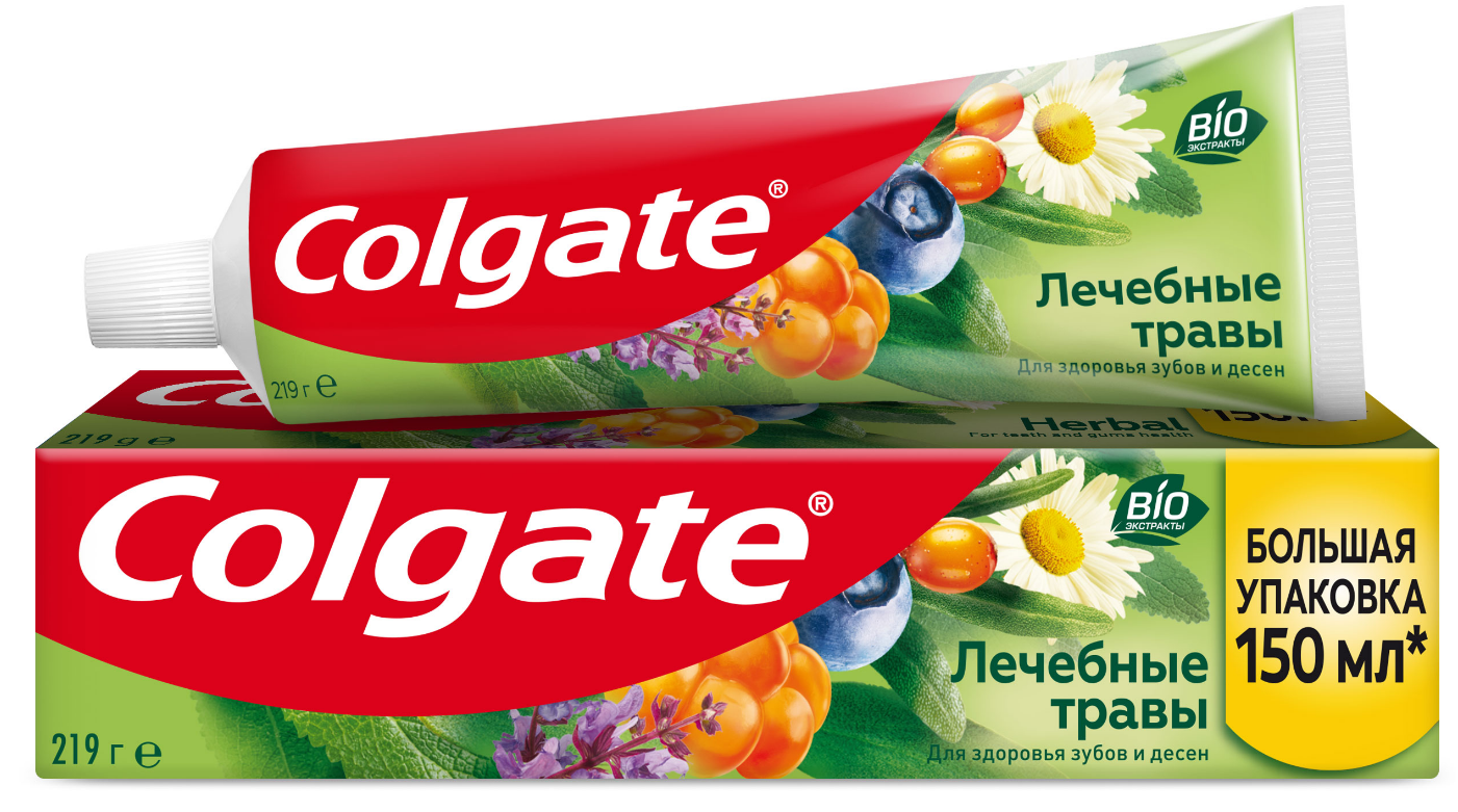 

Зубная паста Colgate Лечебные Травы 219 г