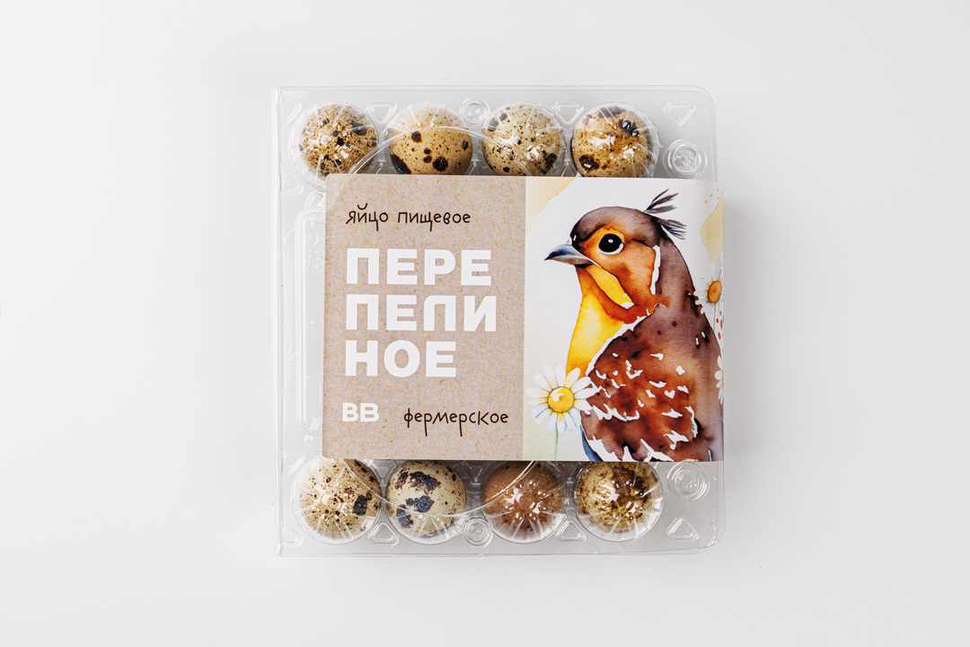 

Яйцо перепелиное ВкусВилл пищевое фермерское 20 шт.