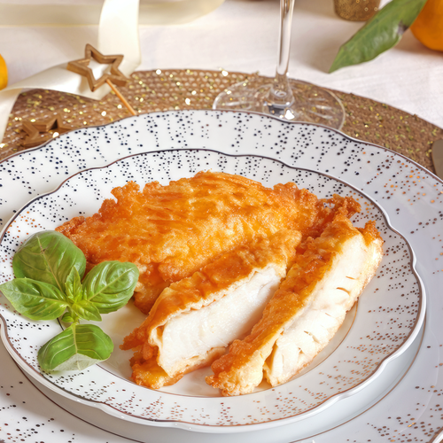 

Треска жареная Лента Fresh в яичной глазури, вес