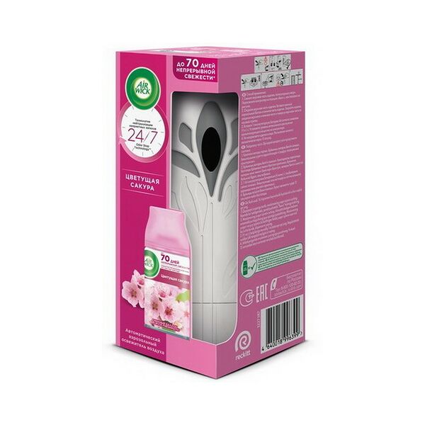 Освежитель воздуха Air Wick Freshmatic Pure Цветущая сакура автом 250мл