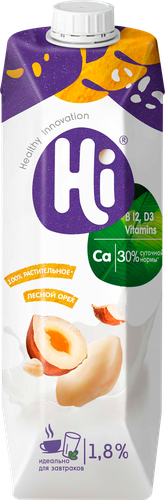 

Напиток соевый Hi с фундуком 1.8% 1 л