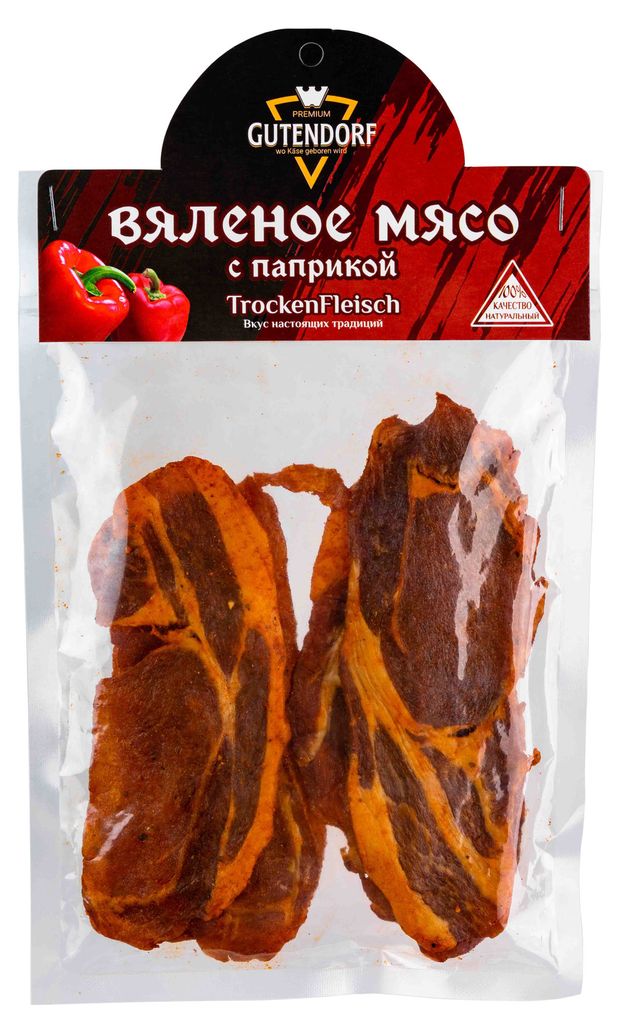 

Мясо вяленое Gutendorf с паприкой, 100 г