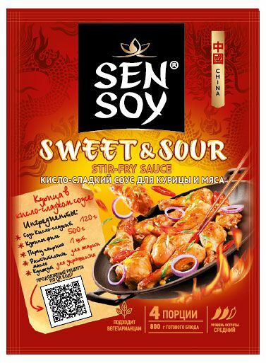 Соус Sen Soy Premium Кисло-сладкий, 120 г