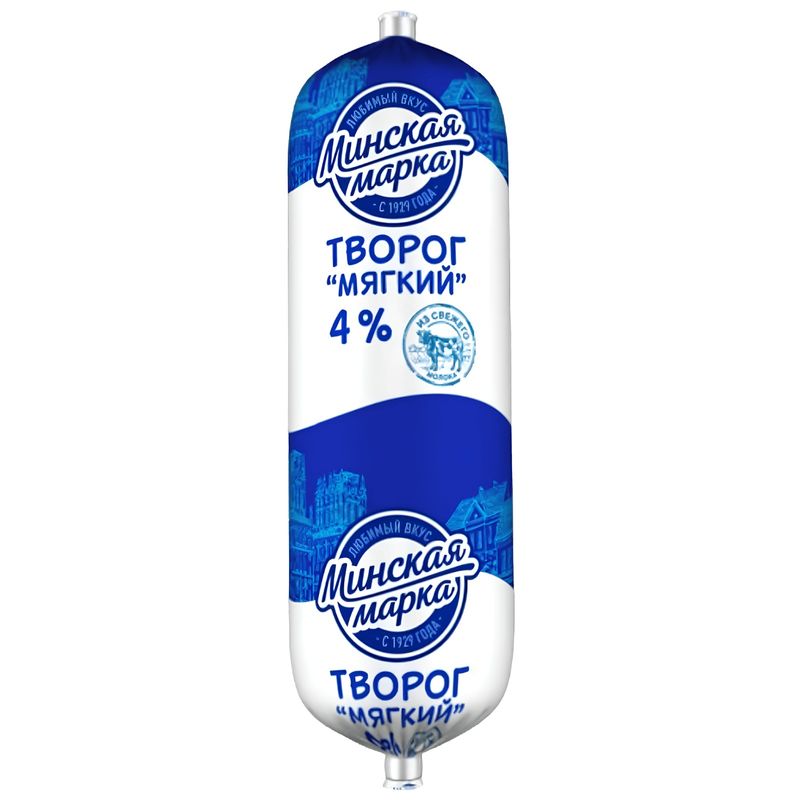 

Творог Минская марка мягкий 4% 400 г