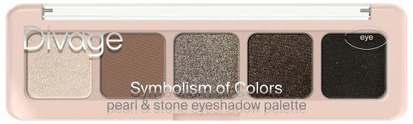 Палетка теней Divage Symbolism Of Colors Pearl&Stone 4.5 г