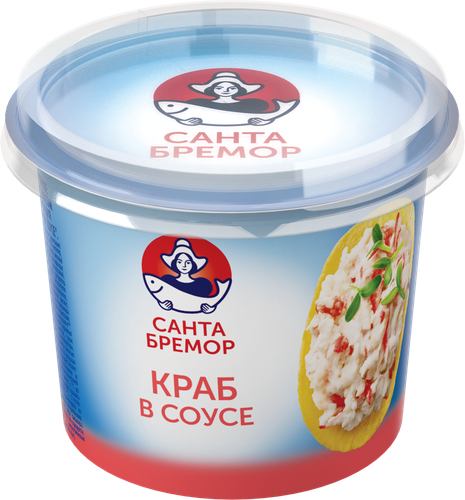 

Паста Санта Бремор краб в сливочном соусе 150 г