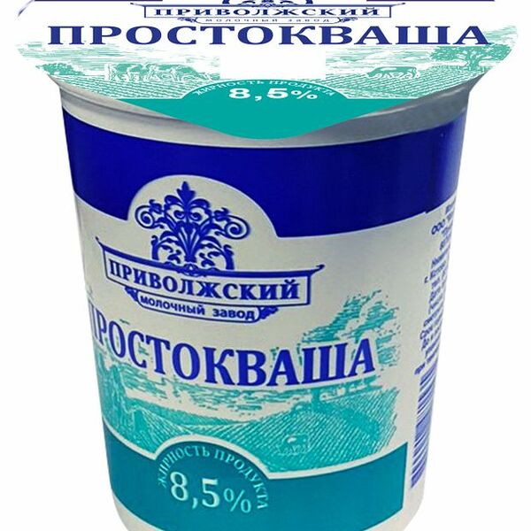 Простокваша Приволжский Молзавод 8.5%, 350 г