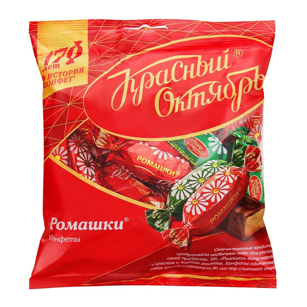 

Конфеты Красный Октябрь Ромашки 250 г