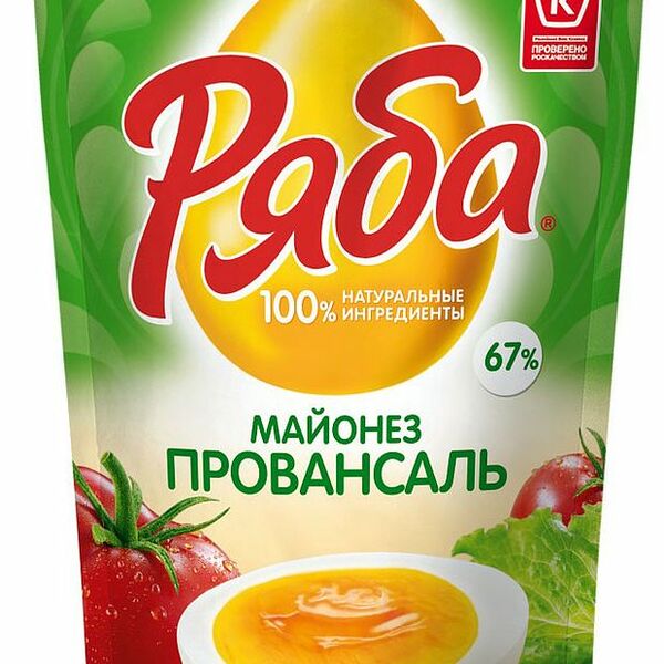 Майонез Ряба Провансаль 67% 350 г