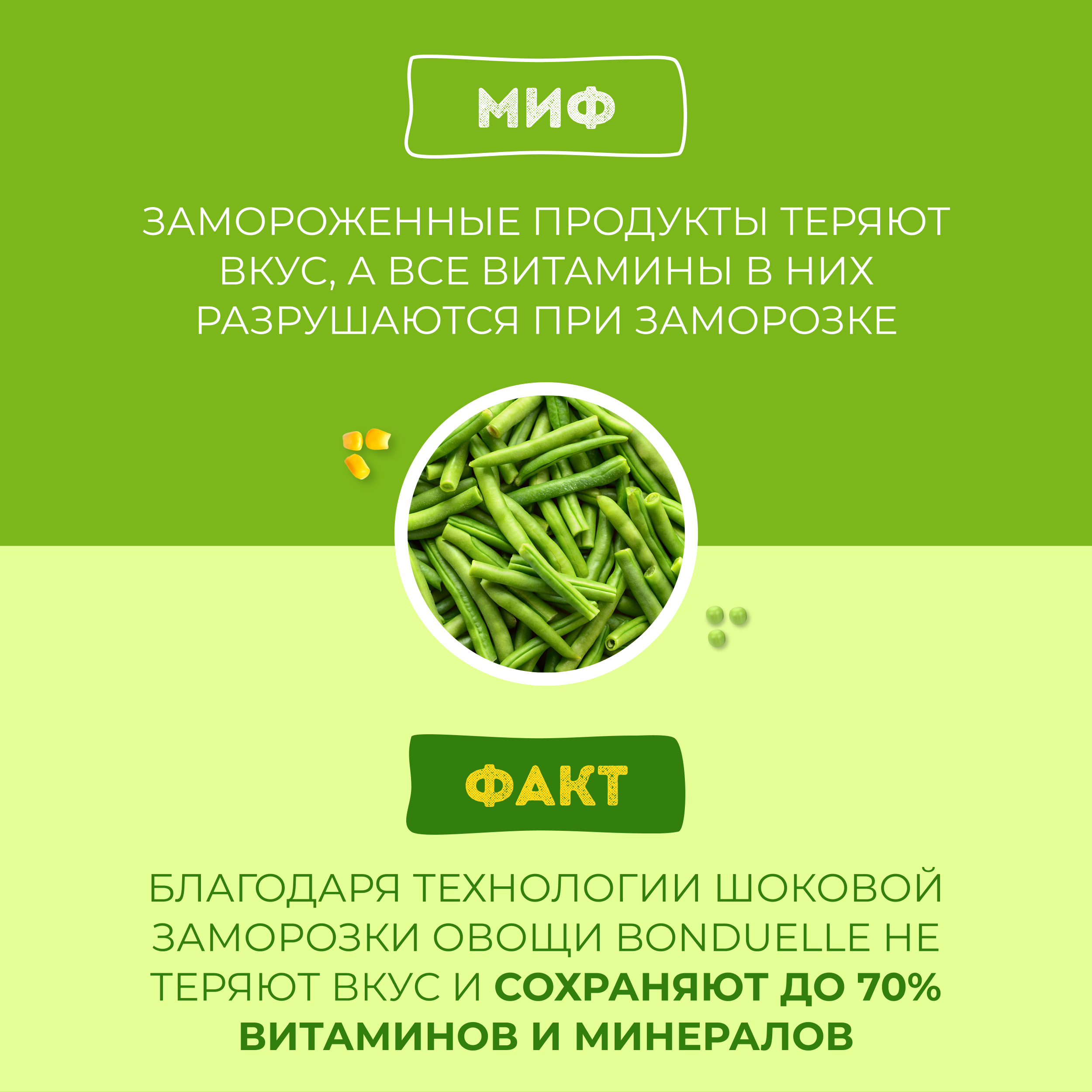 

Фасоль замороженная Бондюэль фермерская тонкая резаная 400 г