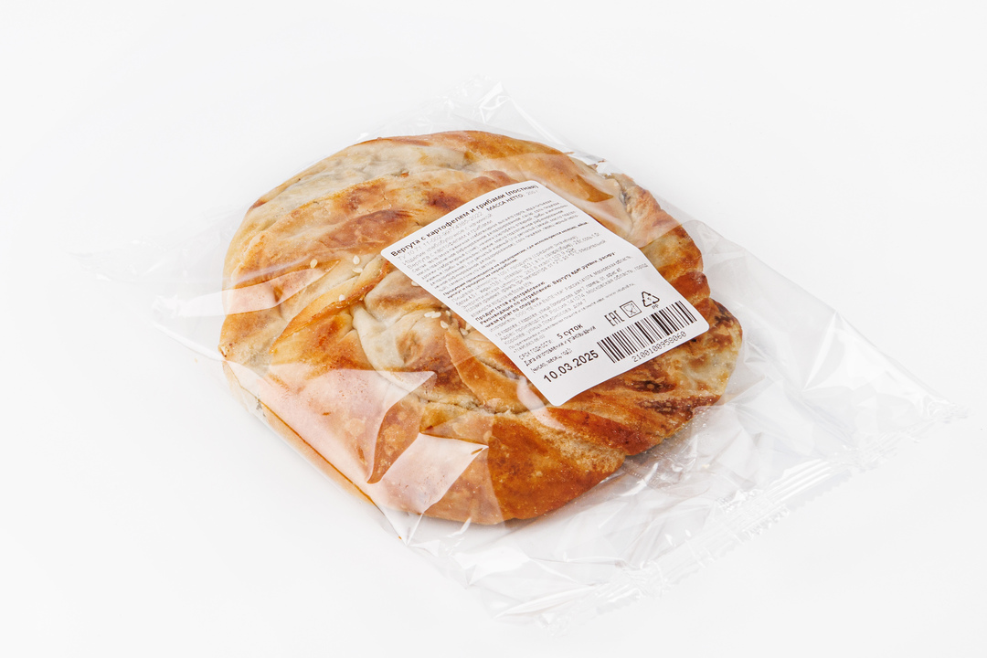 

Вертута ВкусВилл с картофелем и грибами постная 200 г