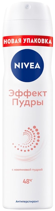 

Антиперспирант женский Nivea Эффект пудры 150 мл