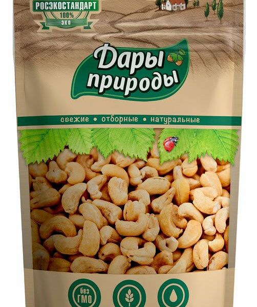 Кешью Дары природы жареный 70 г
