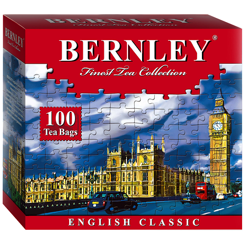 Чай черный Bernley English Breakfast 25 пакетиков х 2 г