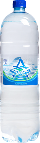 

Вода питьевая Дивеевская газированная 1.5 л