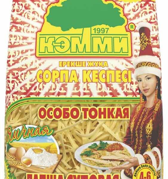 Макаронные изделия Лапша для супа и гарнира Кэмми особо тонкая 200 г