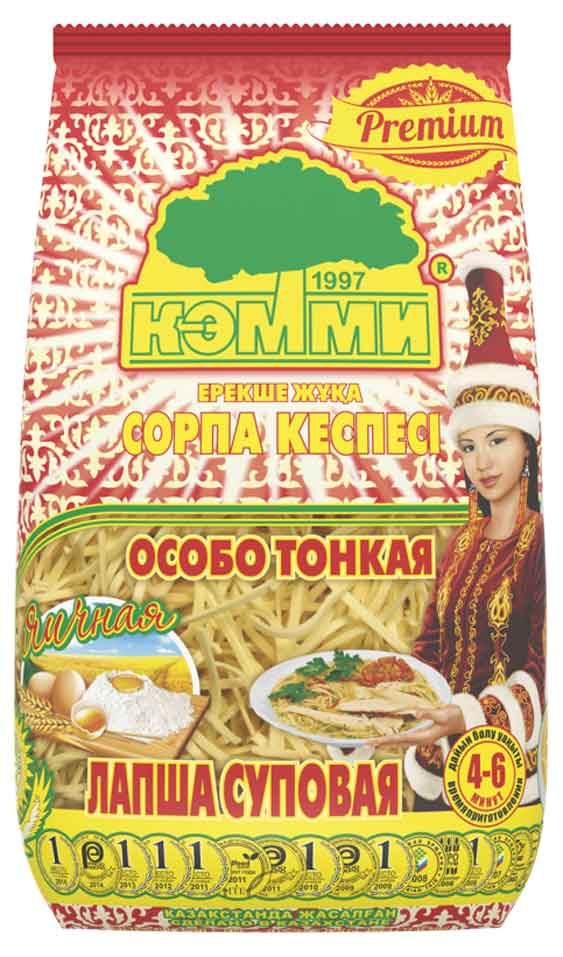 

Макаронные изделия Лапша для супа и гарнира Кэмми особо тонкая 200 г