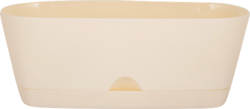 Горшок для суккулентов InGreen Amsterdam 25 см овальный цвет в ассортименте 1 шт