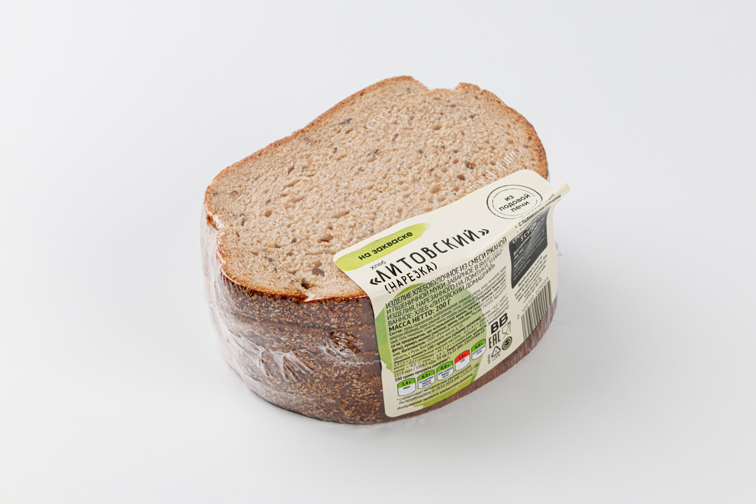 

Хлеб ржано-пшеничный Вкусвилл Литовский, нарезка