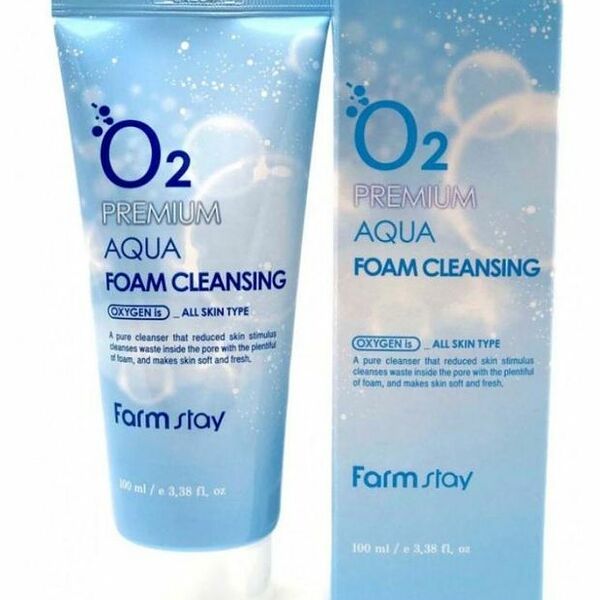 Пенка для умывания FarmStay кислородная увлажняющая 100 мл