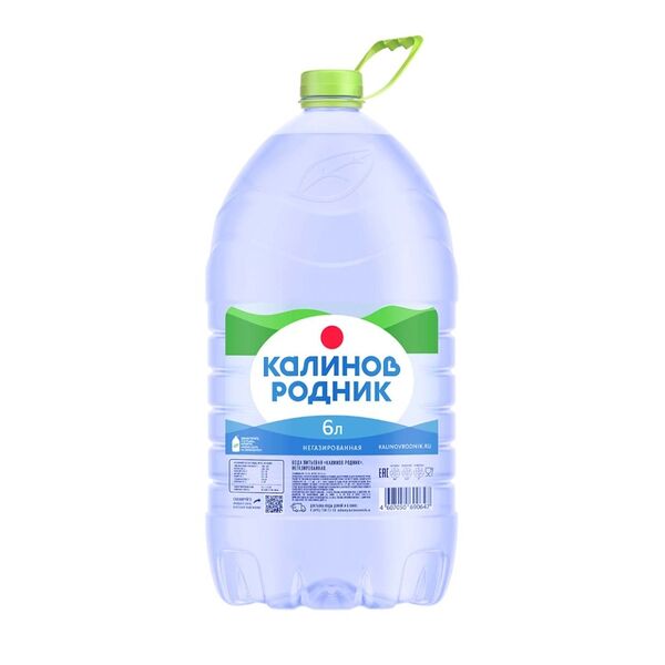 Вода негазированная Калинов родник 6 л