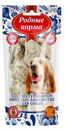 Лакомство для собак Родные корма легкое говяжье 20 г