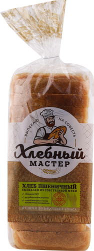 

Хлеб пшеничный Хлебный Мастер в нарезке 500 г