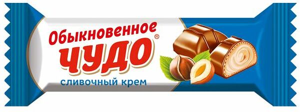 Конфеты вафельные Обыкновенное чудо Славянка Сливочный крем вес