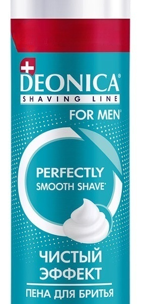 Пена для бритья Deonica For men Чистый эффект 240 мл
