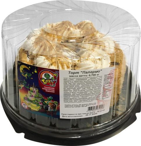 

Торт Кондитерский дом Тортилы Палермо 700 г