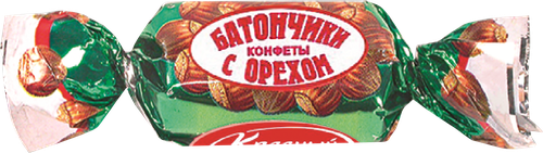 

Конфеты Красный Октябрь Батончики с орехом, вес