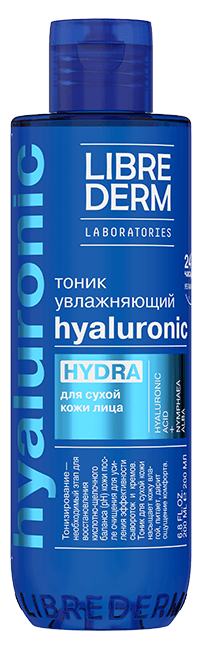 

Тоник для лица Librederm Hyaluronic Hydra гиалуроновый увлажняющий 200 мл