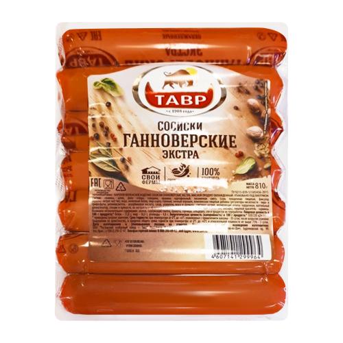 

Сосиски Тавр Ганноверские Экстра, упаковка в ассортименте, 810 г