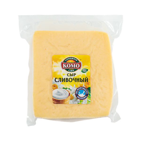 Сыр Комо Сливочный полутвердый 50% кг