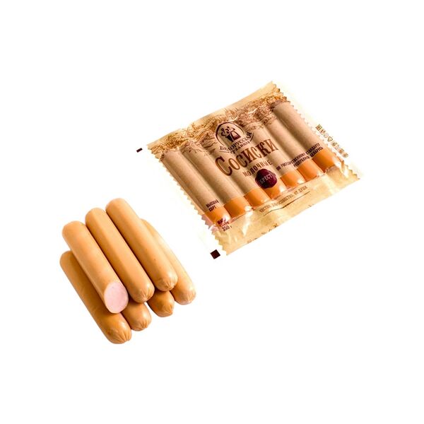 Изделие колб. Сосиски МОЛОЧНЫЕ вар мясн в/с Инко-Фуд (в/у) 350г