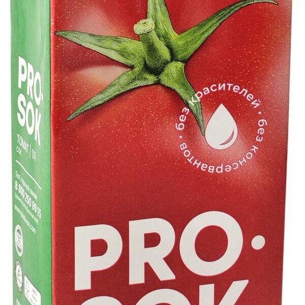 Сок Pro Sok Томатный восстановленный 1 л