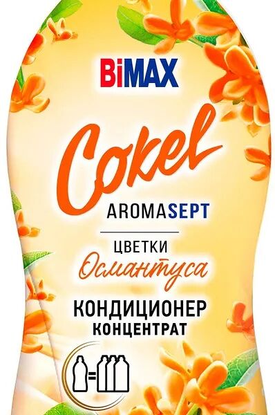 Кондиционер-ополаскиватель для белья Bimax Cokel Цветки османтуса 1.8 л