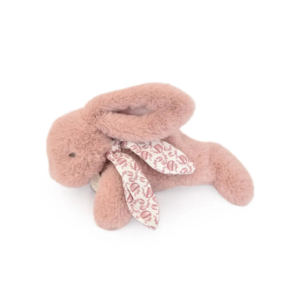 

Игрушка мягкая Doudou et Compagnie Кролик лежащий розовый 25 см
