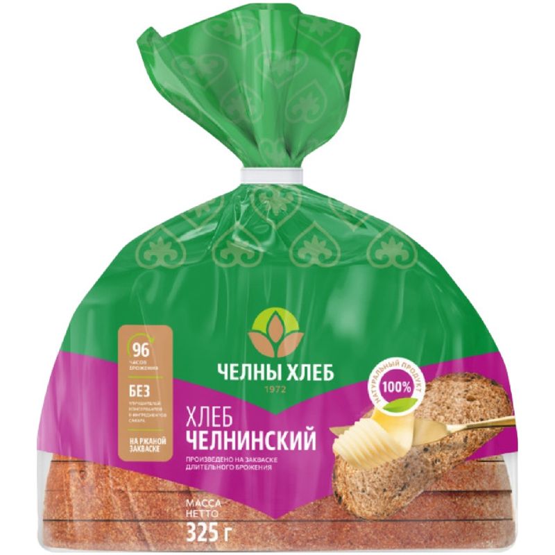

Хлеб Челны-Хлеб Челнинский в нарезке 325 г