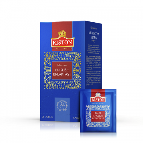 Чай черный Riston English Breakfast 25 пакетиков х 2 г