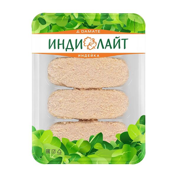 Котлеты Индилайт из индейки Домашние, 450 г