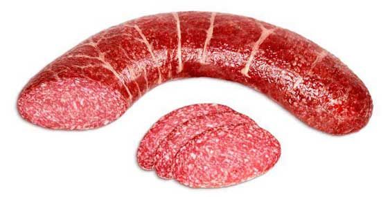 

Колбаса Козелки Пикантная Загорская сырокопченая вес