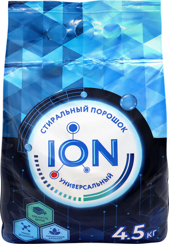

Стиральный порошок Ion универсальный 4.5 кг