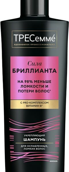 Шампунь для волос Тресемме Сила бриллианта Укрепляющий 400мл