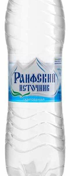 Вода питьевая Раифский источник газированная 500 мл