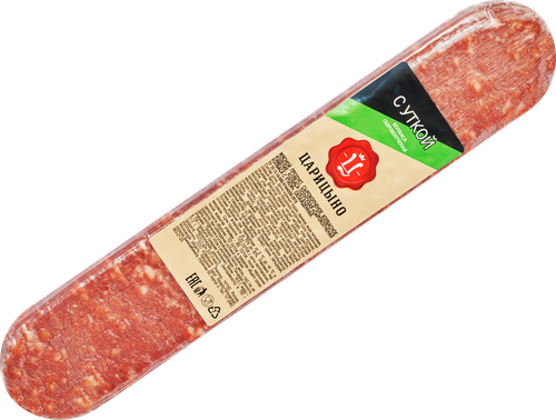 

Колбаса сырокопчёная с уткой Царицыно полусухая, вес