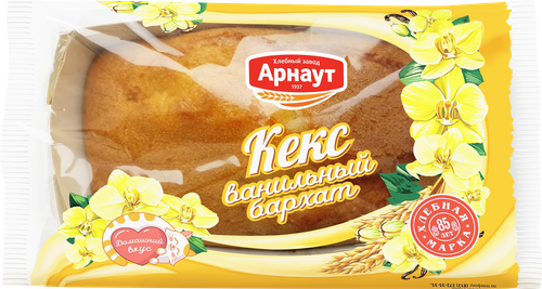 

Кекс Арнаут ванильный бархат 250 г