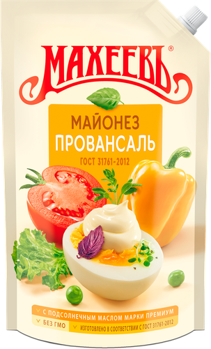 

Майонез Махеевъ Провансаль 50.5%, 770 г