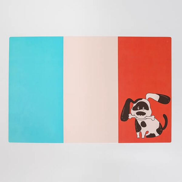 Коврик под миску Ушастый пес 43*28см